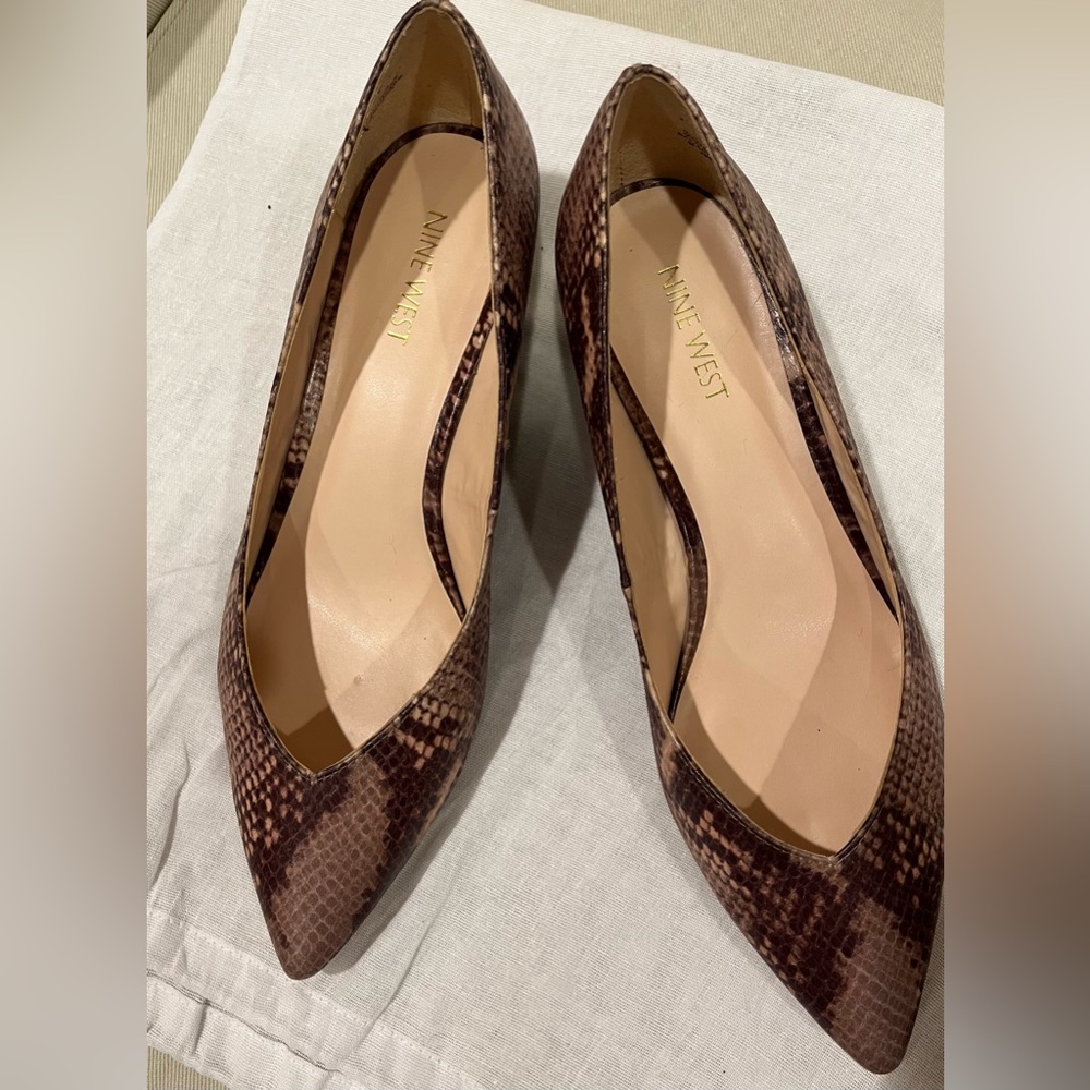 Nine West Slip On Wedge